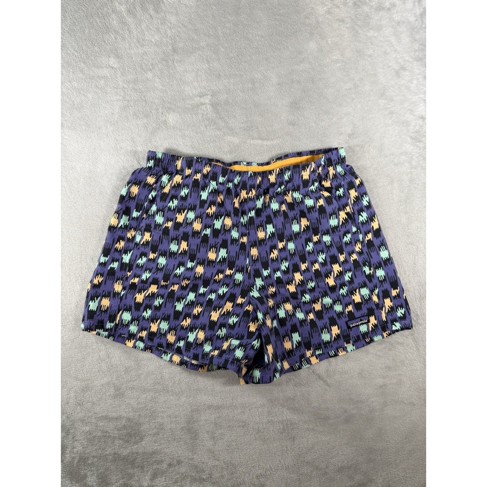 Patagonia Baggies Shorts Womens Medium Purple Nylon Hiking Beach Outdoor